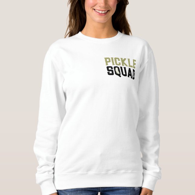 Sudadera Camisas suaves de las pollitas antiguas (Anverso)