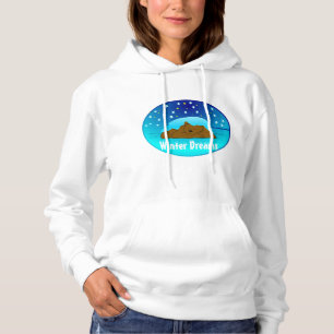 Sudadera Camisas suaves de los sueños de invierno del oso