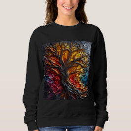 Sudadera Camisas suaves de mujer expresión de arte 10