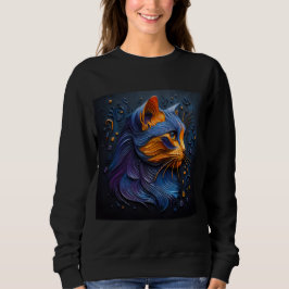 Sudadera Camisas suaves de mujer expresión de arte 11