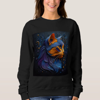 Sudadera Camisas suaves de mujer expresión de arte 11