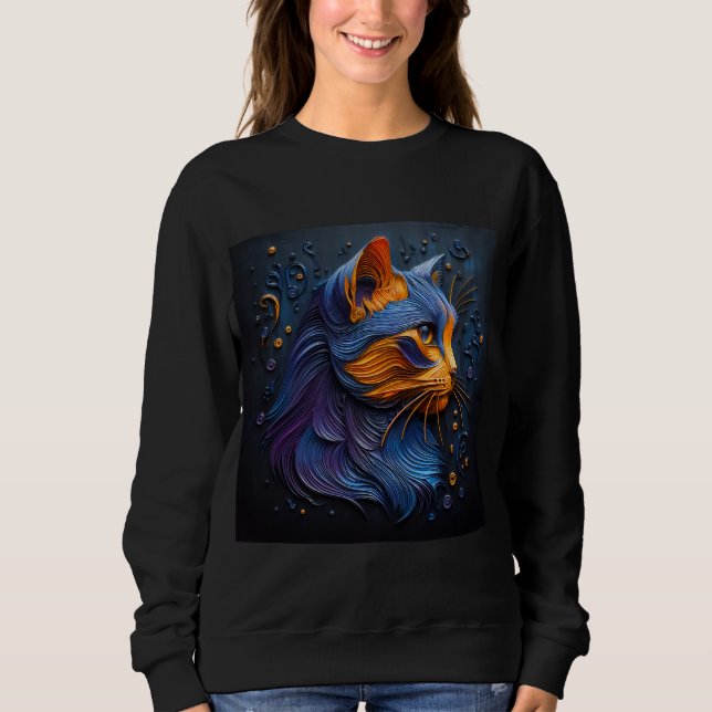 Sudadera Camisas suaves de mujer expresión de arte 11 (Anverso)