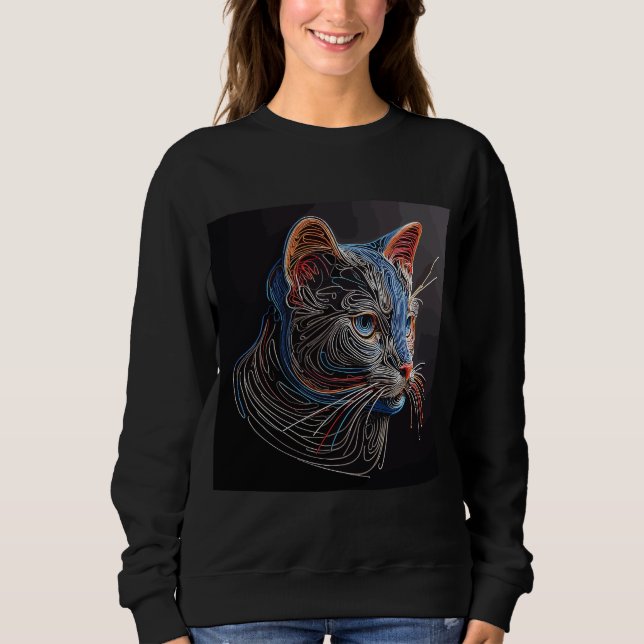 Sudadera Camisas suaves de mujer expresión de arte 23 (Anverso)