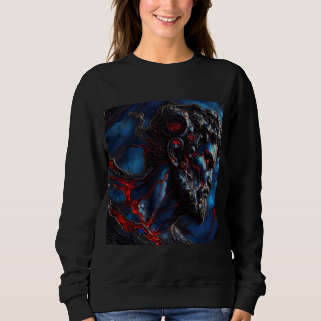 Sudadera Camisas suaves de mujer expresión de arte 24 (Anverso)