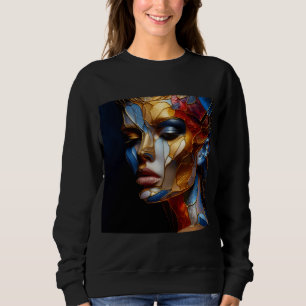 Sudadera Camisas suaves de mujer expresión de arte 25