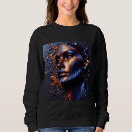 Sudadera Camisas suaves de mujer expresión de arte 3