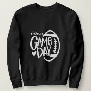 Sudadera Camisas suaves del Día del Juego Mujeres con nombr
