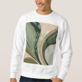 Sudadera Camisas suaves en un gráfico abstracto elegante