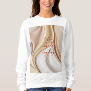 Sudadera Camisas suaves en un gráfico abstracto elegante