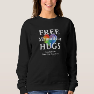Sudadera Camisas sucias Black Free Hugs