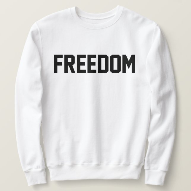 Sudadera Camisas sucias por la libertad para hombres y muje (Anverso del diseño)