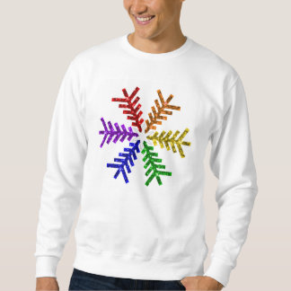 Sudadera Camisas sudorosas con crema de nieve del árbol de 