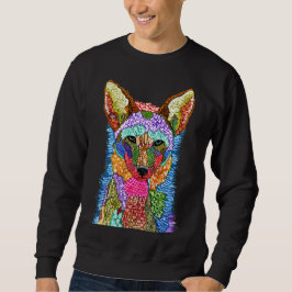 Sudadera Camisas sudorosas de Ilustracion Coyote