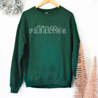 Sudadera Camisas sudorosas de invierno que se congelan lite