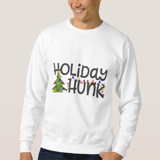 Sudadera Camisas sudorosas de los Navidades de Hunk Man (Anverso)