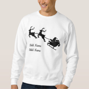 Sudadera Camisas sudorosas de los Navidades de los Personal