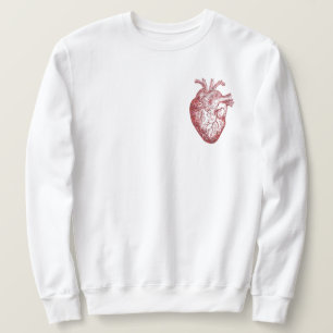 Sudadera Camisas sudorosas del corazón humano - Corazón a