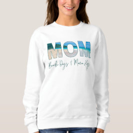 Sudadera Camisas sudorosas "MOM" | Regalo de Día de la Madr