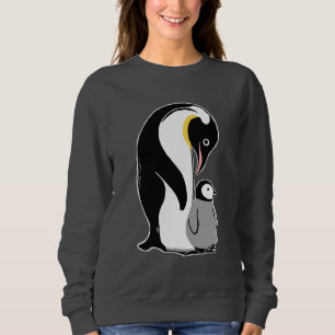 Sudadera Camisas suecas de las mujeres de los pingüinos