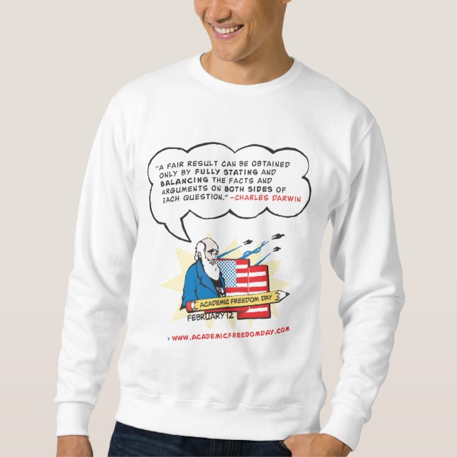 Sudadera Camisas suegras de la libertad académica (Anverso)