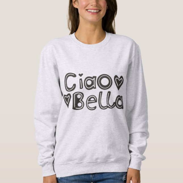 Sudadera Camisas suegras de la mujer de Ciao Bella (Anverso)