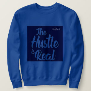 SUDADERA CAMISAS T.R.K ROYAL AZUL HUSTLE ES REAL SWEAT