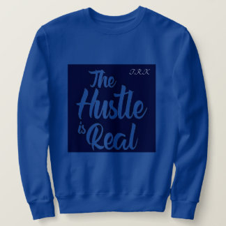 SUDADERA CAMISAS T.R.K ROYAL AZUL HUSTLE ES REAL SWEAT