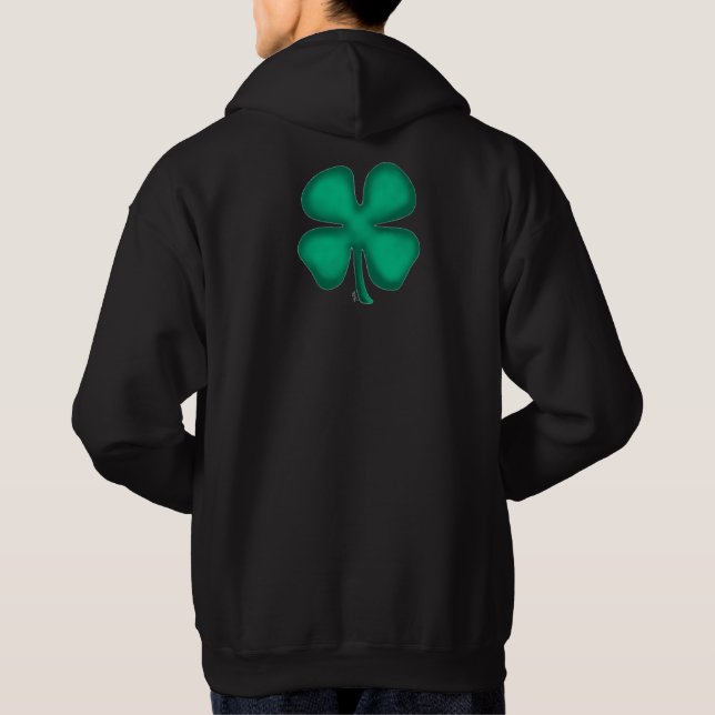 Sudadera Camisas traseras irlandesas (Reverso)