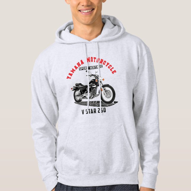 Sudadera Camisas YAMAHA V STAR 250 Personalizado Diseñador  (Anverso)