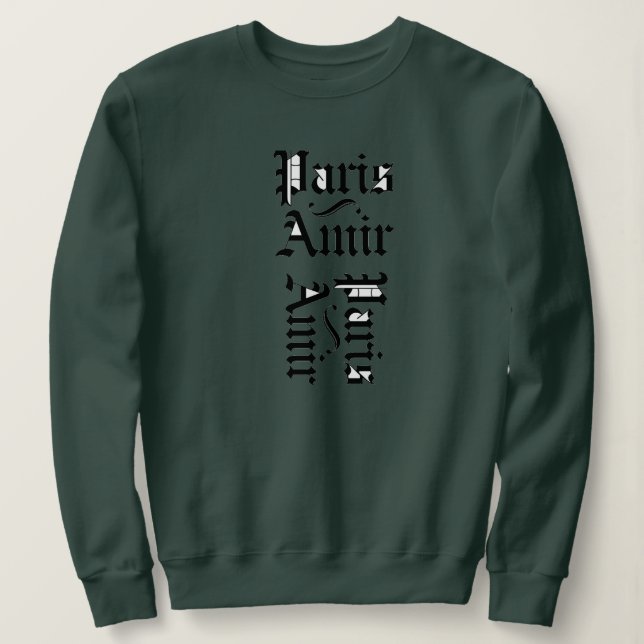 Sudadera Camiseta (Anverso del diseño)