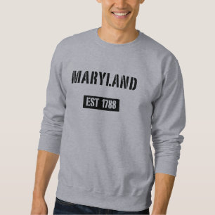 Sudadera Camiseta 1788 de Maryland EST
