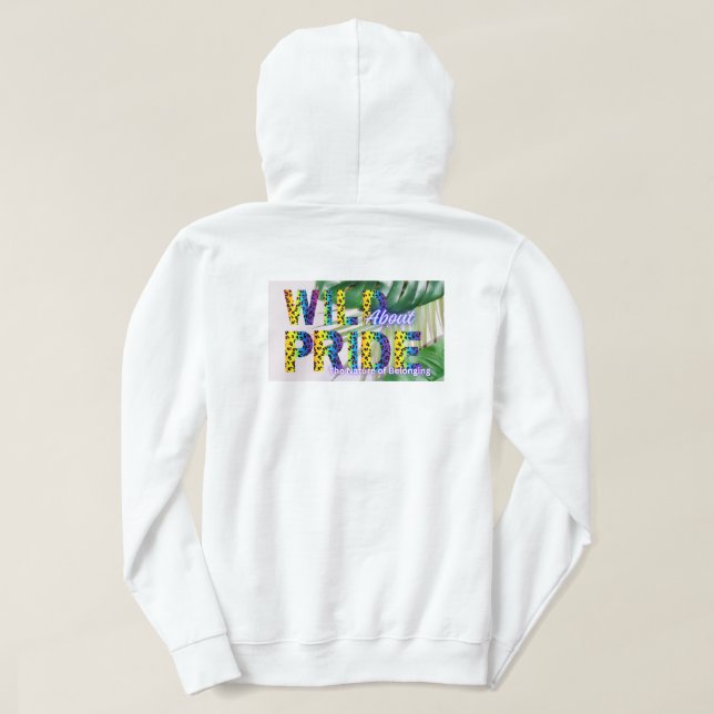 Sudadera Camiseta 1 de Wild About Pride (Reverso del diseño)