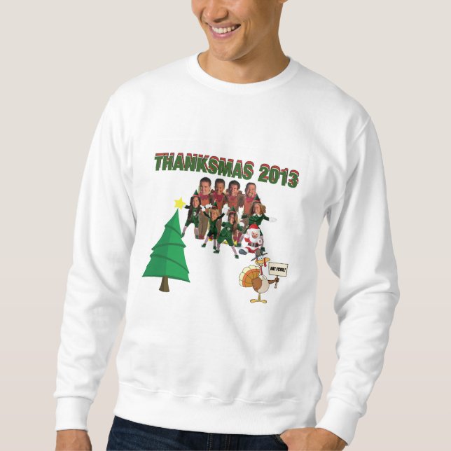 Sudadera Camiseta 2013 de Thanksmas (Anverso)