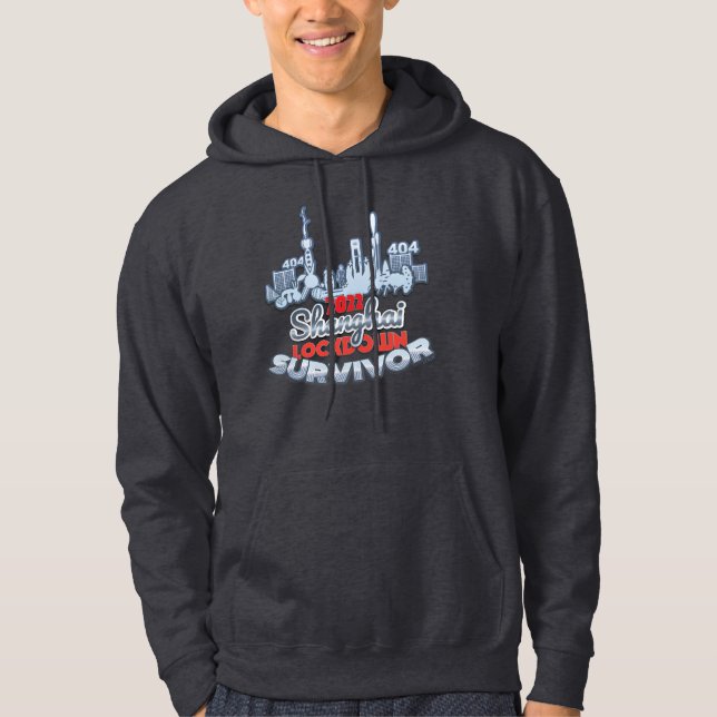 Sudadera Camiseta 2022 de un superviviente de bloqueo de Sh (Anverso)
