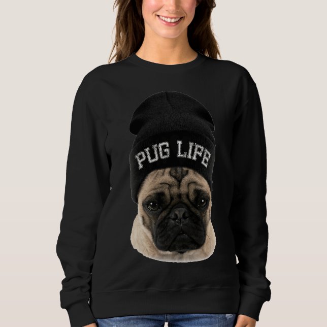 Sudadera Camiseta 392 del Pug Life Classic (Anverso)