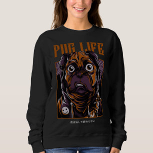 Sudadera Camiseta 750 del Pug Life Classic