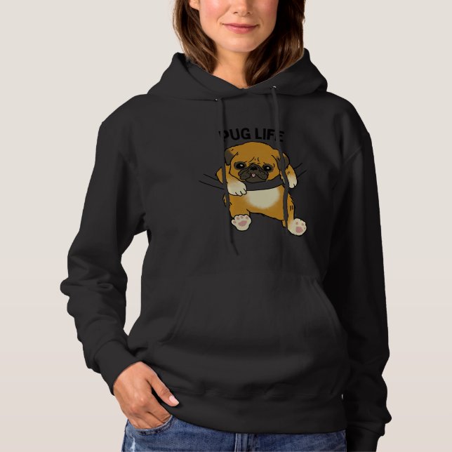 Sudadera Camiseta 820 del Pug Life Classic (Anverso)