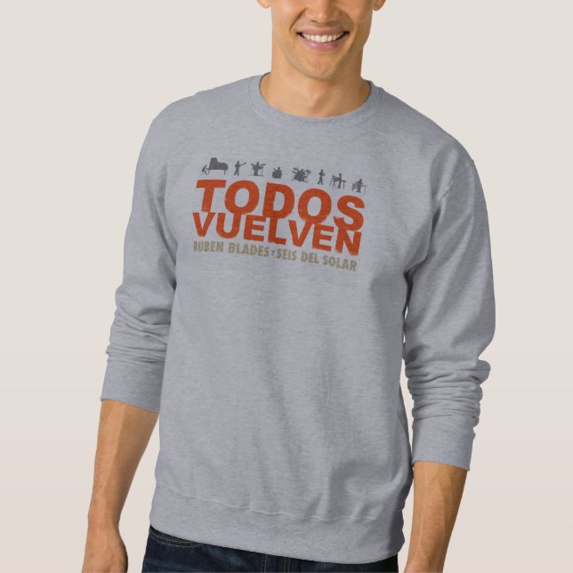 SUDADERA CAMISETA 8 DEL TODOS VUELVEN (Anverso)