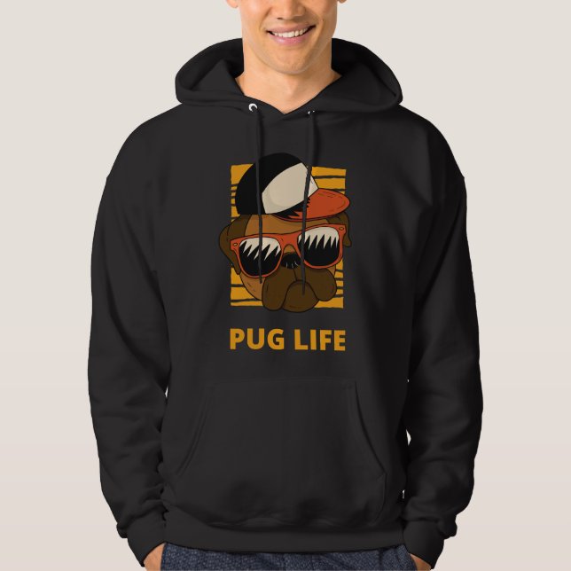 Sudadera Camiseta 906 del Pug Life Classic (Anverso)
