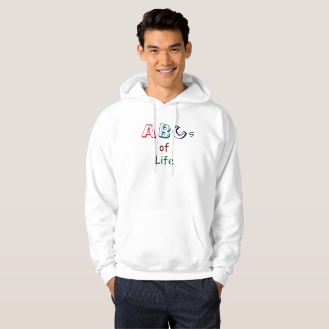 Sudadera Camiseta ABC de la vida (Anverso completo)