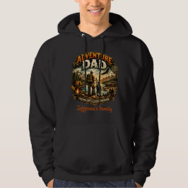 Sudadera Camiseta Adventure Dad – Camping al aire libre vin