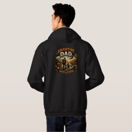 Sudadera Camiseta Adventure Dad – Camping al aire libre vin