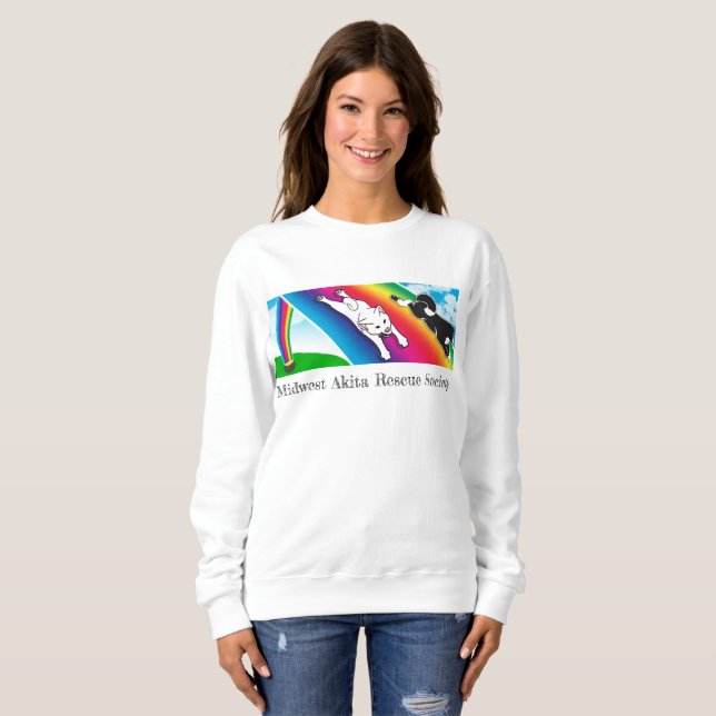 Sudadera Camiseta afortunada de MARTE, logotipo delantero (Anverso completo)