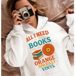 Sudadera Camiseta Amantes de Libros, todo lo que Necesito s