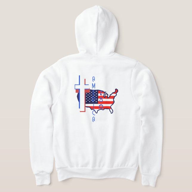 Sudadera Camiseta América 250 años (Distribución Reverso )