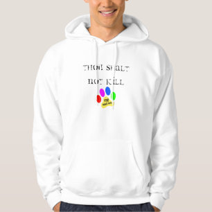 Sudadera Camiseta animal de la crueldad de la parada de la
