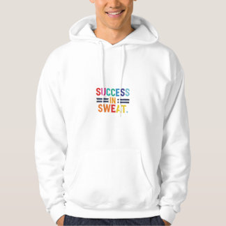 Sudadera Camiseta atlética "Éxito en sudor" - Abraza el