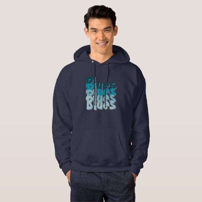 Sudadera Camiseta azul (Anverso completo)