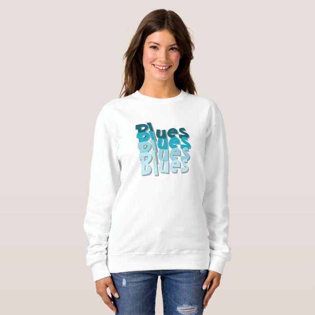 Sudadera Camiseta azul (Anverso completo)