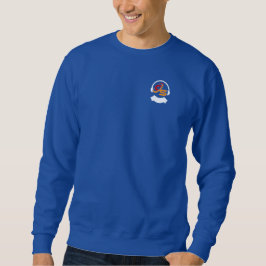 Sudadera Camiseta barata azul larga de limpieza